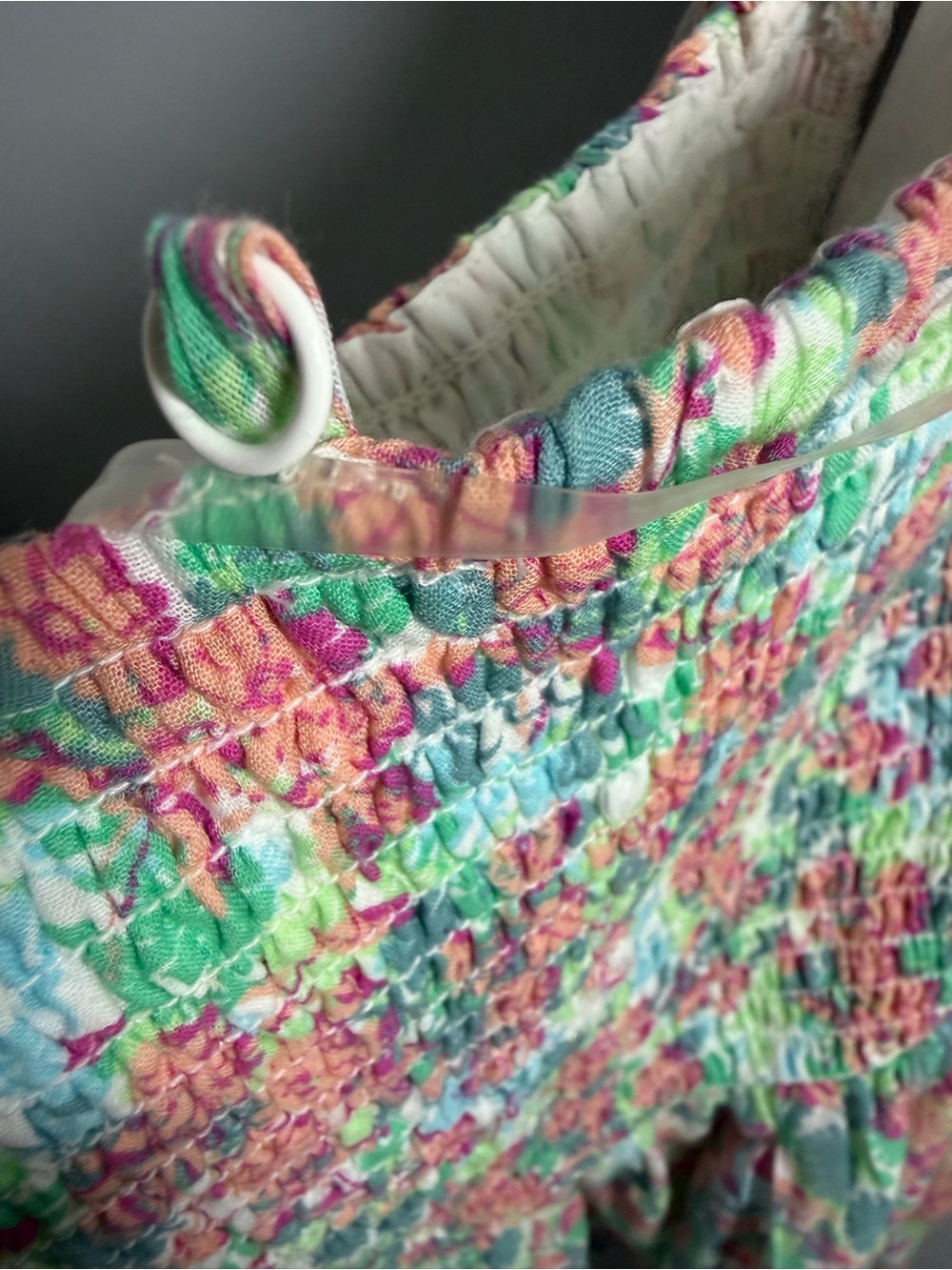 American Eagle Outfitters Floral Maxi Dress in Green and Pink - Picture 8 of 11